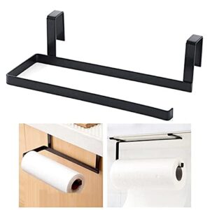 SLSFJLKJ Kitchen Free Punch roll Paper Rack Towel Storage Rack Paper Towel Rack Cabinet Hanger Bathroom Rack ( Color : D , Size : 23.5cm )