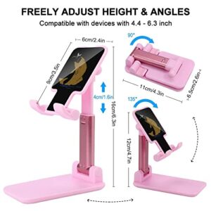 Fishing Carp Print Cell Phone Stand Compatible with iPhone Switch Tablets Foldable Adjustable Cellphone Holder Desktop Dock (4-13")