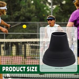 AUCIP Pickleball Ball Retriever with Outdoor Indoor Balls-Pickleball Picker for Pickleball Paddles，Attach to Racket Bottom, Easy to Pick Up Pickleball Balls Protect Your Back Away from Bending