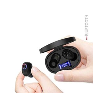 TBIIEXFL Headset Touch Function with Charging Box Stereo Headphones in-Ear Built-in Microphone Headphones Sports Subwoofer