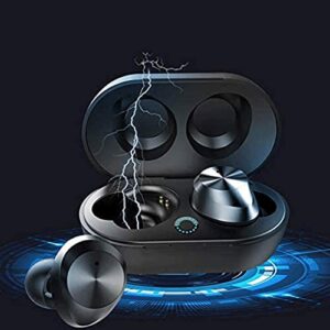 TBIIEXFL Earbuds Headphones Touch Control with Charging Case Waterproof Stereo Earphones in-Ear Built-in Mic Headset Premium Deep Bass for Sport (Color : D)