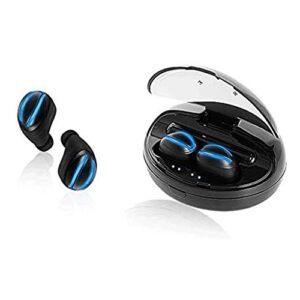 TBIIEXFL Earbuds Headphones Touch Control with Charging Case Waterproof Stereo Earphones in-Ear Built-in Mic Headset Premium Deep Bass for Sport