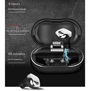 TBIIEXFL Earbuds Headphones Touch Control with Charging Case Waterproof Stereo Earphones in-Ear Built-in Mic Headset Premium Deep Bass for Sport