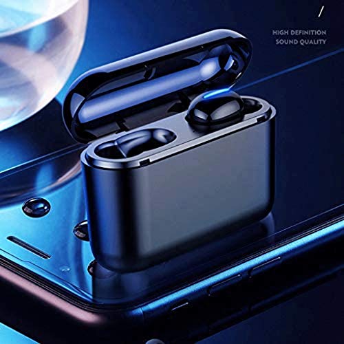 TBIIEXFL Headset Touch Function with Charging Box Stereo Headphones in-Ear Built-in Microphone Headphones Sports Subwoofer