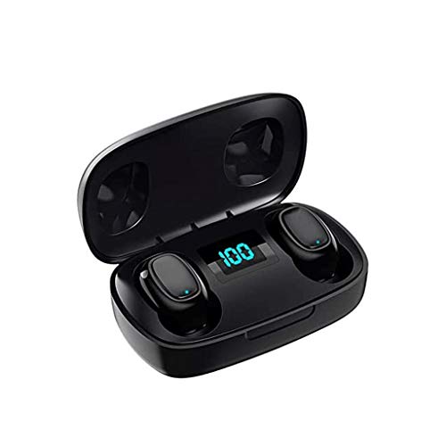 TBIIEXFL Headset Touch Function with Charging Box Stereo Headphones in-Ear Built-in Microphone Headphones Sports Subwoofer