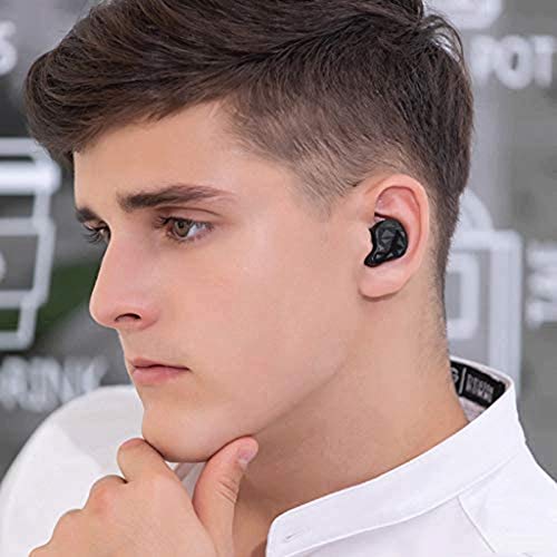 TBIIEXFL Headset Touch Function with Charging Box Stereo Headphones in-Ear Built-in Microphone Headphones Sports Subwoofer