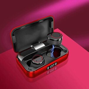 TBIIEXFL Headphones Touch Control with Charging Case Waterproof Stereo Earphones in-Ear Built-in Mic Headset Premium Deep Bass for Sport