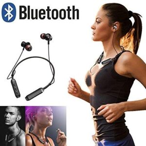 TBIIEXFL Headphones, Waterproof Sport Headphones, Bass+/Hi-fi Stereo/in-Ear Earphones w/Mic, Hrs Playtime Sport Headphones, Perfect for Running and Gym Workout-Blue (Color : C)