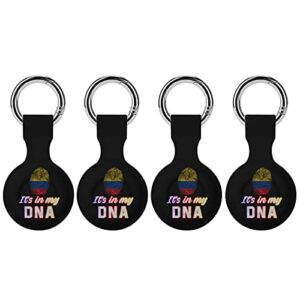 colombia it's in my dna air tag tracker case cover for airtag holder protector storage bag