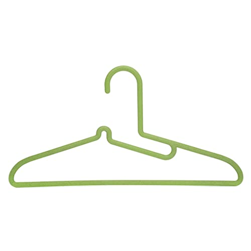 EYHLKM Plastic Adult Hanger Clothes Suit Hanger Coat Hanger Storage Rack Space Saving Drying Rack ( Color : Beige , Size : 40.5*2.5cm )