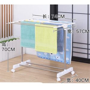 N/A Towel Rack Beautiful Multi-Person Mobile Vertical Storage Rack Towel Rack Vertical Movable