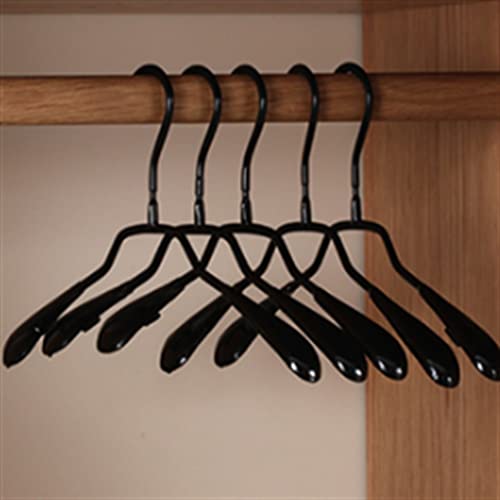 EYHLKM White PVC Coated Hanger Metal Hanger Non-Slip Anti-Print Hanger ( Color : D , Size : 32*19cm )