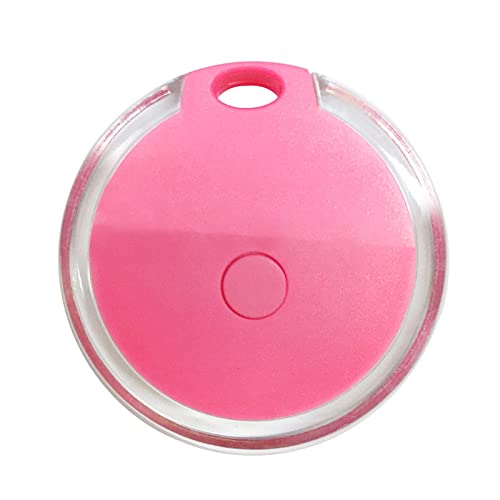 Dog Tracker, Cat Tracker, Mini Dog Tracking Device Locator Round Portable Bluetooth Intelligent Anti-Lost Device for Luggages/Kid/Pet Bluetooth Alarms