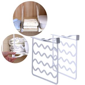 TJLSS Plastic Drawer Divider Wardrobe Storage Shelves Partition Board Space-Saving Division Tools (Color : D)