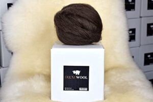 roving wool/tops wool/100% wool (brown corriedale)