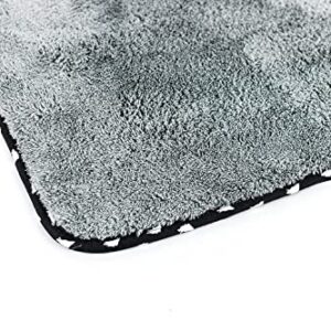 The Rag Company - The Wolf Pack - Premium Ultra-Soft Microfiber Detailing Towels; Buttersoft Suede Edge; Perfect for Buffing and Final Wipedowns; 480GSM, 16in x 16in, Mixed Earth Tone Colors (9-Pack)