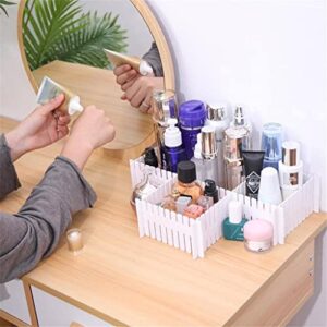 TJLSS Adjustable Plastic Drawer Divider DIY Storage Shelves Household Free Combination Partition Board Space-saving Division Tools ( Color : D )