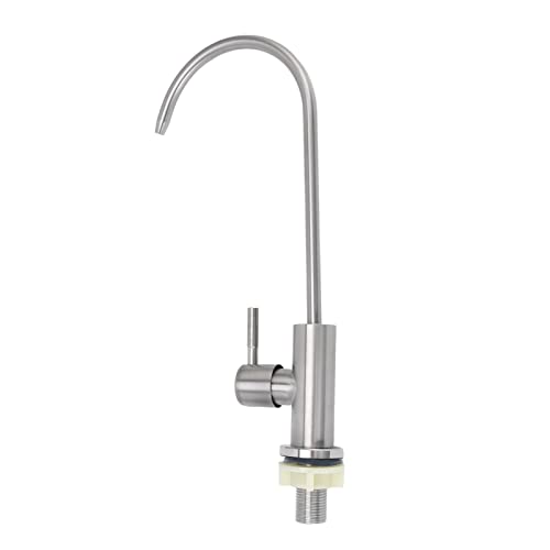 VTOSEN Kitchen Water Filter Purifier Faucet 304 Stainless Steel 360° Rotation Thickened Water Filtration Faucet for Kitchen Living Room