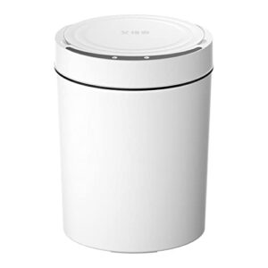 czdyuf smart sensor garbage bin kitchen bathroom toilet trash can best automatic induction waterproof bin with lid ( color : onecolor , size : 13l )