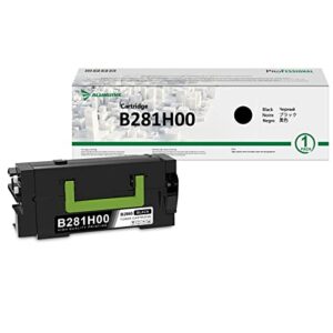 b2865 b281h00 black toner cartridge replacement for lexmark b2865 toner cartridge b2865dw (50g0900) printer ink cartridge, up to 17,000 pages