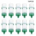 Bird Feeder, 10Pcs Bird Water Dispenser for Cage, Automatic Bird Water Feeder Plastic Birds Farm Livestock Feeding Drinking Water Bottle Container for Pet Parrot Budgie Lovebirds