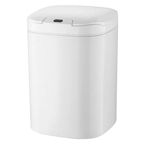 WPYYI Smart Trash Can Automatic Induction Dustbin Intelligent Electric Battery Waste Bin Kitchen Bathroom Dustbin Household Garbage ( Color : E )