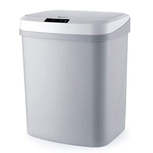 WPYYI Creative Bedroom Office Rechargeable New Plastic Smart Sensor Trash Garbage Cans Mute Automatic Trash Bin Household Paper ( Color : D )