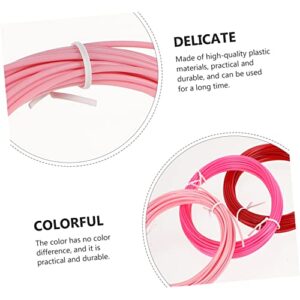 Gogogmee 40 pcs Filament Random Abs were-Resistant Accessories Filaments Cables Practical Printer M for D Materials Pen Printing Mm Color Professional Painting Insulation Plastic