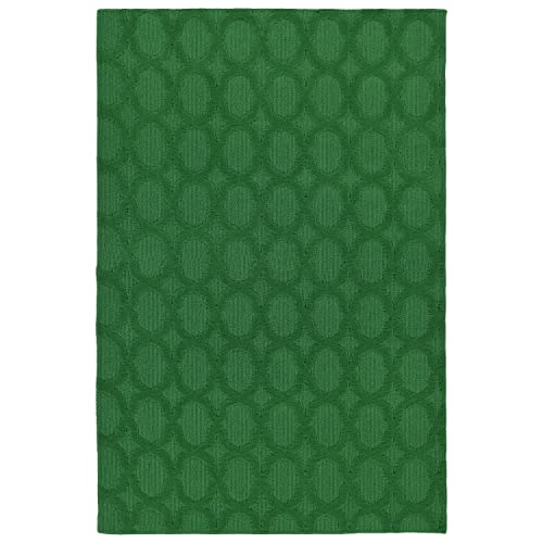 Garland Rug Garden Trellis 4 ft. x 6 ft. Indoor/Outdoor Area Rug Green