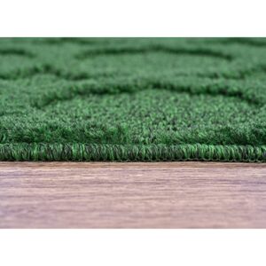 Garland Rug Garden Trellis 4 ft. x 6 ft. Indoor/Outdoor Area Rug Green