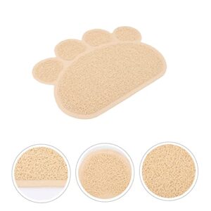Balacoo Cat Litter Mat Cat Dog Food Pad: Wear- Material is Super Simply Shake it Off, Vacuum it or give it a Quick Rinse to Clean it. Cat Mat