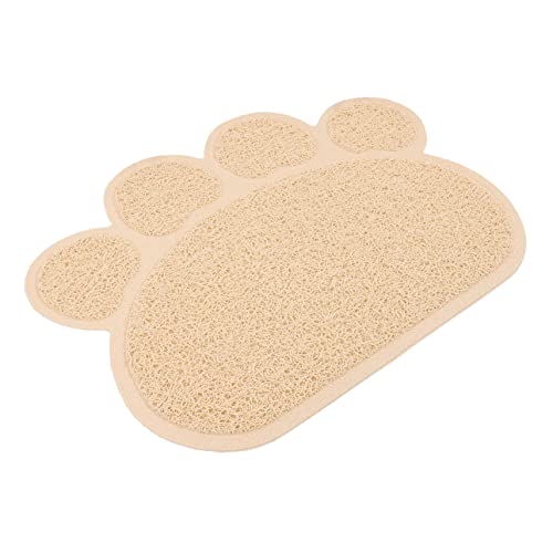 Balacoo Cat Litter Mat Cat Dog Food Pad: Wear- Material is Super Simply Shake it Off, Vacuum it or give it a Quick Rinse to Clean it. Cat Mat