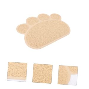 Balacoo Cat Litter Mat Cat Dog Food Pad: Wear- Material is Super Simply Shake it Off, Vacuum it or give it a Quick Rinse to Clean it. Cat Mat