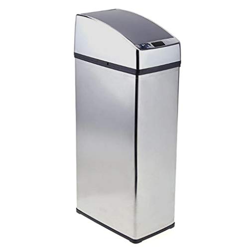 WPYYI 3/4/6L Automatic IR Smart Sensor Dustbin Trash Can Induction Household Waste Bin ( Size : 4L )