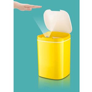 CZDYUF Smart Trash Can Automatic Induction Dustbin Intelligent Electric Battery Waste Bin Kitchen Bathroom Dustbin Household Garbage ( Color : E )