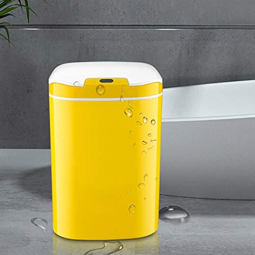 CZDYUF Smart Trash Can Automatic Induction Dustbin Intelligent Electric Battery Waste Bin Kitchen Bathroom Dustbin Household Garbage ( Color : E )