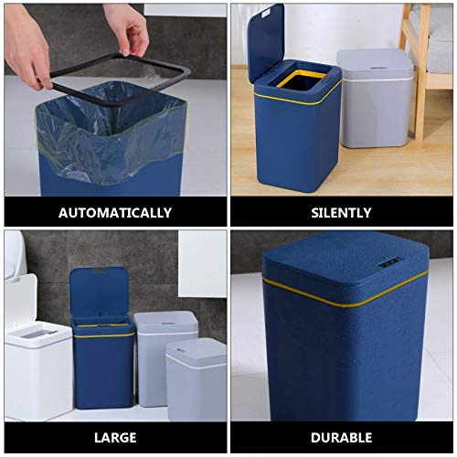 CZDYUF Intelligent Trash Can Contactless Garbage Can Automatic Induction Dustbin Suitable for Study, Living Room