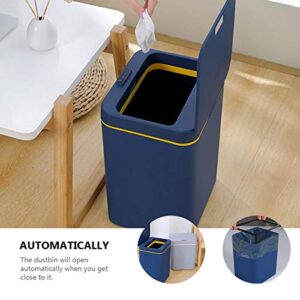 CZDYUF Intelligent Trash Can Contactless Garbage Can Automatic Induction Dustbin Suitable for Study, Living Room