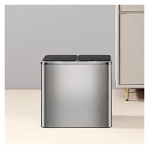 uxzdx intelligent kitchen trash can recycle bin double large dry and wet separation trash can automatic kitchen storage