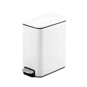 uxzdx bathroom trash can living room stainless steel trash can narrow rubbish bin