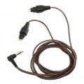 replacement audio upgrade cable for sennheiser hd650 hd600 hd580 hd660s massdrop hd6xx headphones cord 3.5mm plug, 3.9ft
