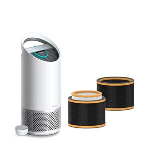 trusens smart wi-fi air purifier with smoke & odor filter bundle | medium | uv-c light + hepa filtration | filters odors, smoke pollutants and vocs | compatible with alexa