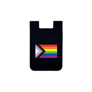 Daniel Quasar Silicone Cell Phone Wallet Holders - Phone Wallet - Stick on Wallet - Perfect for LGBTQ Accessories, Gay Stuff, LGBTQ Events, Pride Month, Promotional Events and Gift-Giving - 25 Wallet Holders