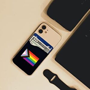 Daniel Quasar Silicone Cell Phone Wallet Holders - Phone Wallet - Stick on Wallet - Perfect for LGBTQ Accessories, Gay Stuff, LGBTQ Events, Pride Month, Promotional Events and Gift-Giving - 25 Wallet Holders