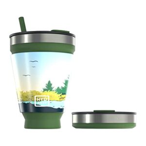 HYDAWAY Collapsible Insulated Drink Tumbler | 3-Pack Bundle | Yukon, Mojave, Metolius