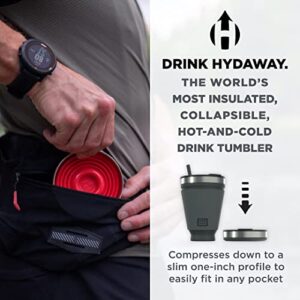 HYDAWAY Collapsible Insulated Drink Tumbler | 3-Pack Bundle | Yukon, Mojave, Metolius