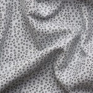 Mook Fabrics Flannel PRT Stone, Grey