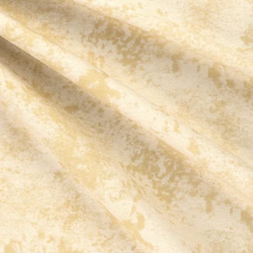 Mook Fabrics Flannel Snuggy PRT Marble, Tan