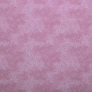 mook fabrics flannel leaves, orchid smoke