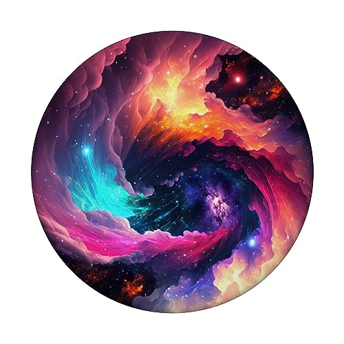 Supernova Nebula Cosmos Rainbow Celestial Aurora Cosmic Star PopSockets Standard PopGrip